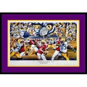 LSU Football Champions 2003 Poster