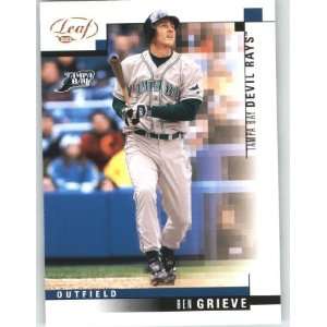  2003 Leaf #103 Ben Grieve   Tampa Bay Devil Rays (Baseball 
