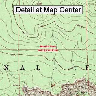   Map   Munds Park, Arizona (Folded/Waterproof)