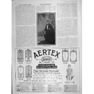  1906 PORTRAIT DUCHESSE DUZES FRANCE AERTEX CLOTHING