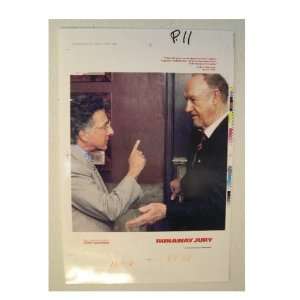   Jury Artist Trade Ad Proof Dustin Hoffman Gene Hackman