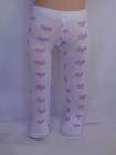 Doll Clothes Lavender Tights fit American Girl  