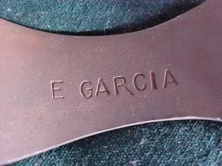 Cowboy Vaquero handmade E Garcia sterling silver spurs  