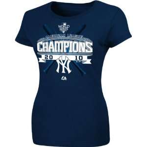 New York Yankees Womens 2010 American League Champions Were In T 