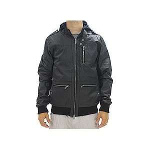   Wax Coated Bomber (Black) Medium   Jackets 2011