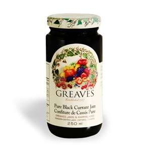 Greaves Preserves Black Currant Jam  Grocery & Gourmet 