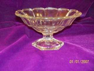 Heisey Glass, Vase, Bowl & Compote  