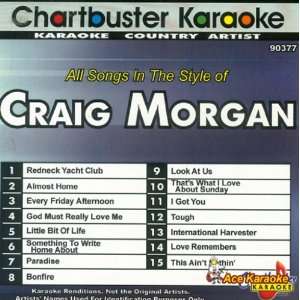   Chartbuster Artist CDG CDG90377   Craig Morgan 