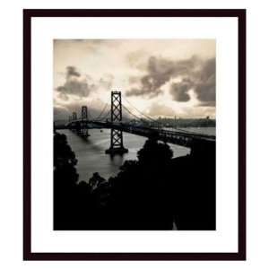 San Francisco Oakland Bay Bridge 1938 by Mansell Collection Framed 
