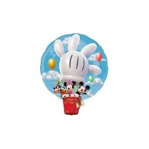  28 Mickey Mouse Hot Air Balloon   Mylar Balloon Foil 