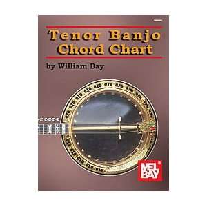  MelBay 240097 Tenor Banjo Chord Chart Printed Music
