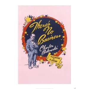   Charles Bukowski Poster Print by Robert Crumb, 24x33
