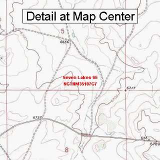     Seven Lakes SE, New Mexico (Folded/Waterproof)