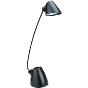  Modern Troika Matte Black Finish Adjustable Reading Desk Lamp 