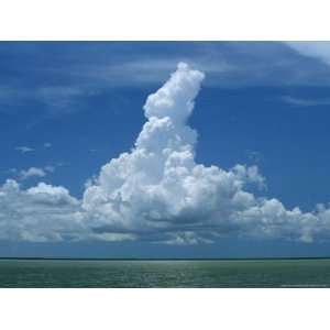  Cumulus Clouds over Florida Bay National Geographic 