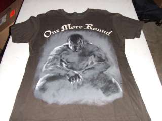   ONE MORE ROUND FIGHTER GRAY/BROWN T SHIRT BJJ FIGHT MMA VALE TUDO M L