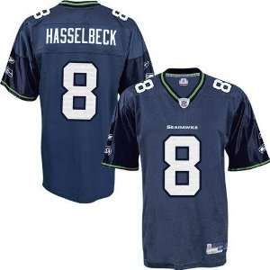  Reebok NFL Equipment Seattle Seahawks #8 Matt Hasselbeck 