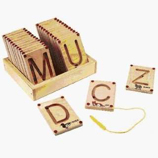 Cognitive Motor Writing Skills Magnetic Trace   A   Letter  