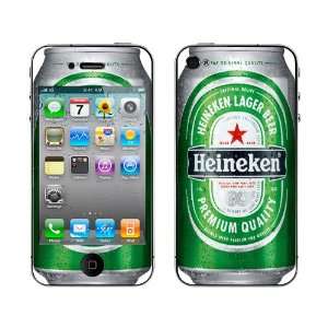  Meestick Heineken Vinyl Adhesive Decal Skin for iPhone 4S 
