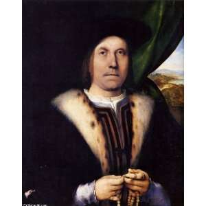 FRAMED oil paintings   Lorenzo Lotto   24 x 30 inches   Portrait of a 