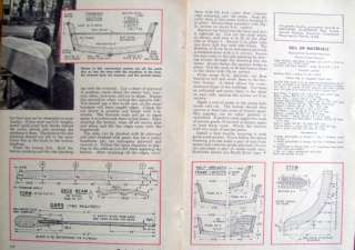 How to Build 11 Ft Plywood V Hull ROWBOAT MOPPET Boat PLANS  