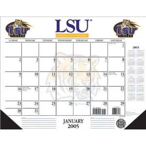  LSU Tigers 2005 Desk Calendar
