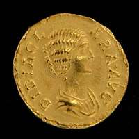 DIDIA CLARA Roman Imperial Gold Aureus Replica Coin  