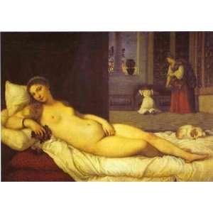     Tiziano Vecelli   50 x 36 inches   Venus of Urbino