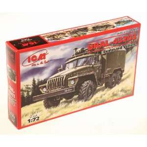 1/72 Ural 4320 Command Post Toys & Games