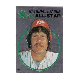 1982 Topps Stickers #123 Mike Schmidt FOIL  Sports 