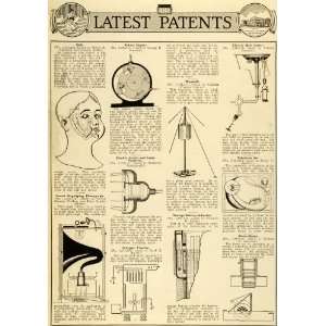 1920 Article Scientific Invention Patents Motors Dolls Hair Curler 