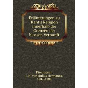   Vernunft J. H. von (Julius Hermann), 1802 1884 Kirchmann Books