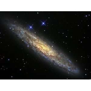  The Sculptor Galaxy, NGC 253 in the Constellation Sculptor 