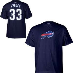  Reebok Buffalo Bills Dominic Rhodes Name & Number T Shirt 