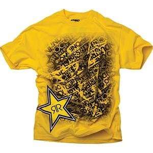    One Industries Rockstar Re Up T Shirt   2X Large/Yellow Automotive