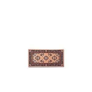   31 MD 56 in. Rectangle Beige Oriental Fireplace Rug