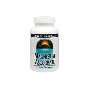  Magnesium Ascorbate 1000 mg 1000 mg 120 Tablets Health 