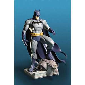  BATMAN HUSH Mini STATUE Figurine by JIM LEE (Blue & Gray 