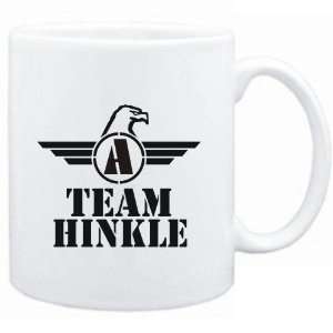  Mug White  Team Hinkle   Falcon Initial  Last Names 