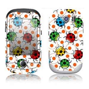 Samsung Corby Pro Decal Skin Sticker   Ladybugs