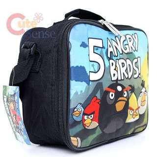 Angry Birds Shcool Lunch Bag Black 2