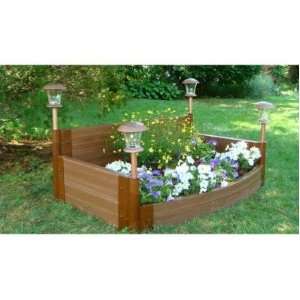  Frame It All Curved Front High Back Indoor/Outdoor Planter 