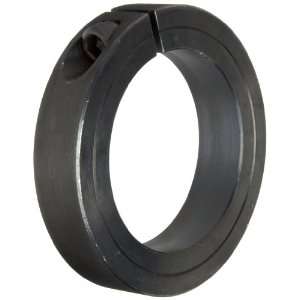Climax Metal 1C 218 Steel One Piece Clamping Collar, Black Oxide 