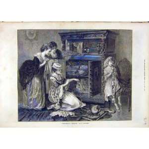  GrandmotherS Treasures Holyoake Family Old Print 1873 
