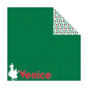  Reminisce Passports Double Sided Paper 12X12 Venice; 25 