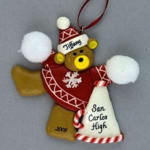  Personalized Cheerleader Ornament