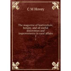 The magazine of horticulture, botany, and all useful discoveries and 