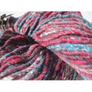   Silk Wool Yarn Color 8 100g Red Blue Green Pink Bulky Arts, Crafts