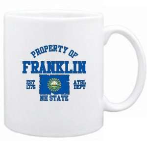  New  Property Of Franklin / Athl Dept  New Hampshire Mug 