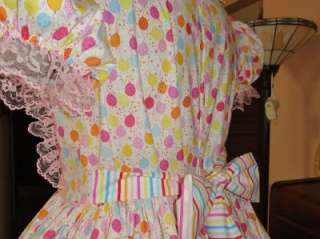Adult Sissy Baby Dress Party Time by Annemarie  
